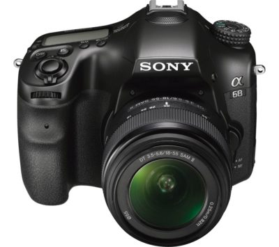 SONY ILCA68K DLSR Camera with f/3.5-5.6 18 - 55 mm Zoom Lens - Black SONY ILCA68K DLSR Camera with f/3.5-5.6 18 - 55 mm Zoom Lens - Black